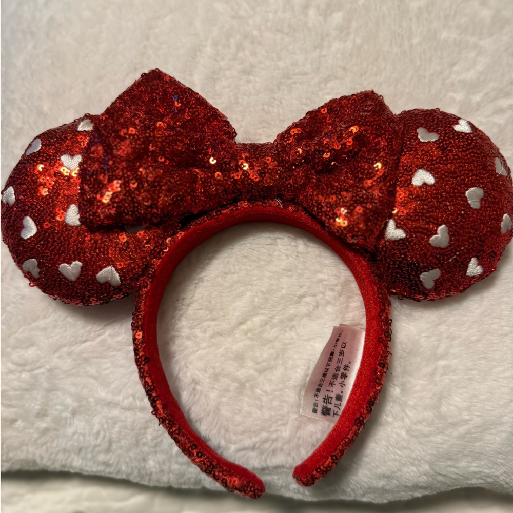 Disney Paris Red Mickey ears